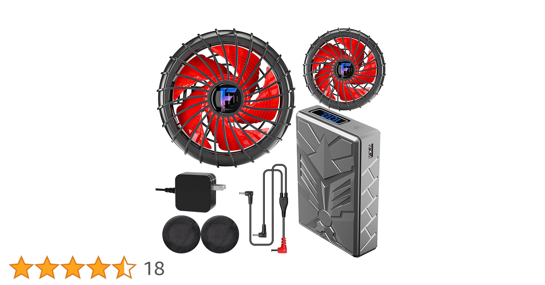 Amazon.co.jp: 46V 超高出力 空調作業服 ファンバッテリーセット 日本